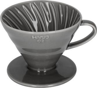 Actual product image Hario V60 Dripper 02 -keraaminen kahvisuodatin, harmaa (0.50 l)