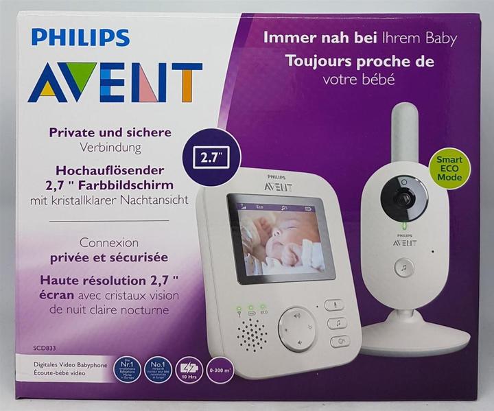Produktbild Philips Avent Video (Babyphone mit Kamera, 300 m)