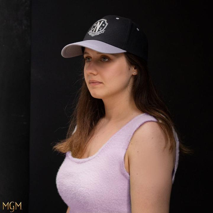 Immagine prodotto Cinereplicas Mercoledì casquette Baseball Nevermore Academy Nero