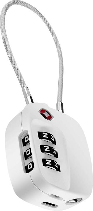 Image du produit Boompods LOCK TSA Bag Tracker Blanc (Apple)
