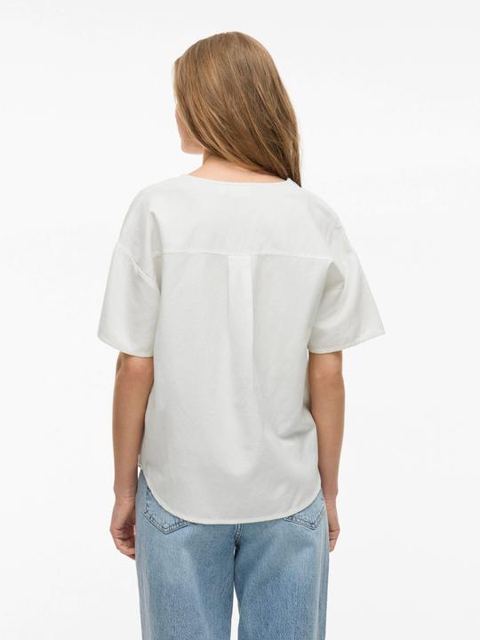 Actual product image Vila V-Ausschnitt Oberteil mit kurzen Ärmeln (38)