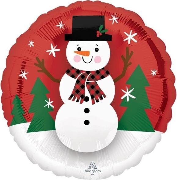 Immagine prodotto Amscan Pupazzo di neve con palloncini in foil (5 x)