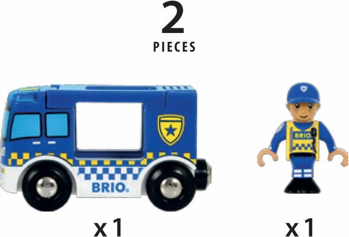 Produktbild Brio Polizeiwagen