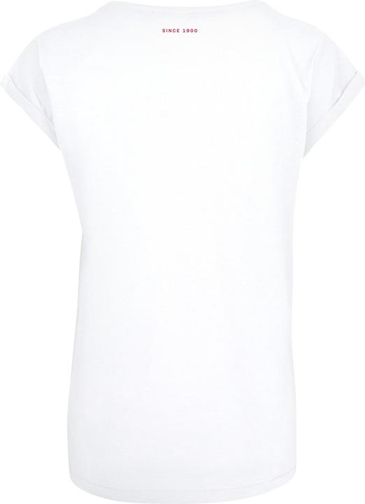 Actual product image FC Bayern München Ladies MSM Outline Red Extended Shoulder Tee - 113315 (L)
