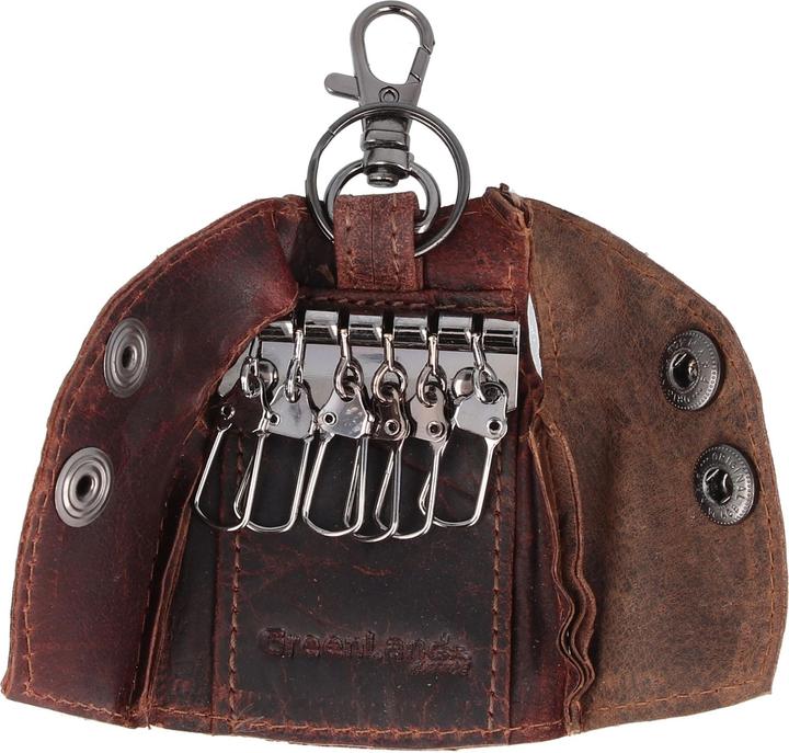 Image du produit Greenland Nature Étui à clés Montana en cuir 6 cm