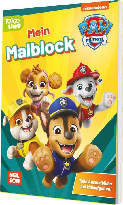 Immagine prodotto Libro di attività PAW Patrol: Il mio blocco da colorare