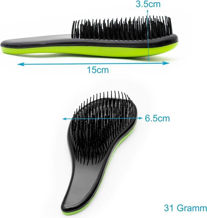 Actual product image Intirilife Hairbrush Mini Detangler