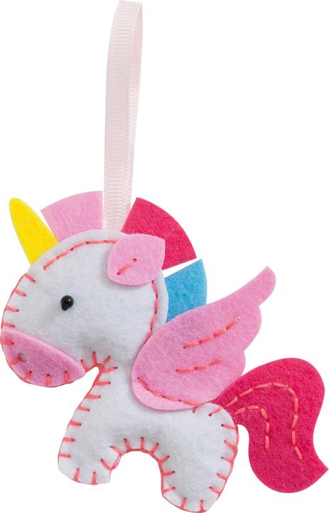 Actual product image Magni Mini Felt Sewing Set Dino 12 pieces