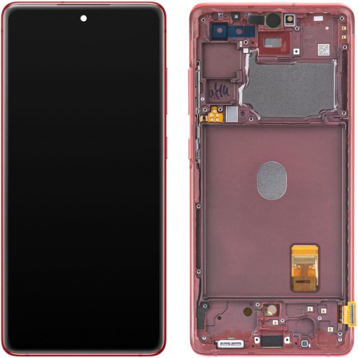 Produktbild Samsung Display Unit für Galaxy S20 FE G780, Rot (Display)