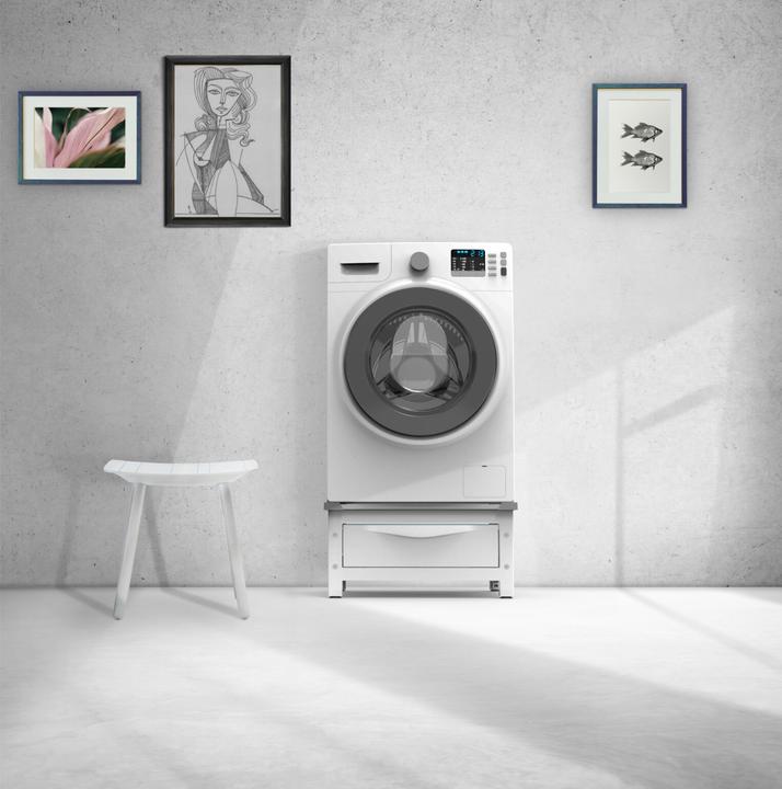 Actual product image Meliconi Tumble Dryer Column Kit Base Space White