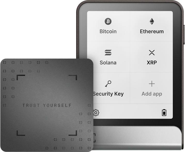 Actual product image Ledger Flex - Graphite inkl. Recovery Key (Bitcoin, Cardano, Ethereum Classic)