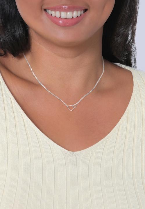 Image du produit Elli Herzen Verschlungen (Argent 925, 45 cm)
