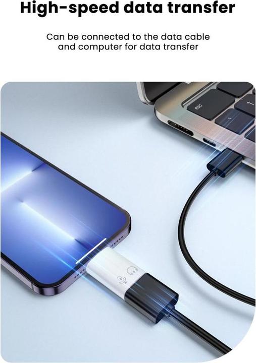 Produktbild PowerGuard Lightning USB 3.0 Headphone Adapter Charge & Data OTG (Lightning, USB 3.0)