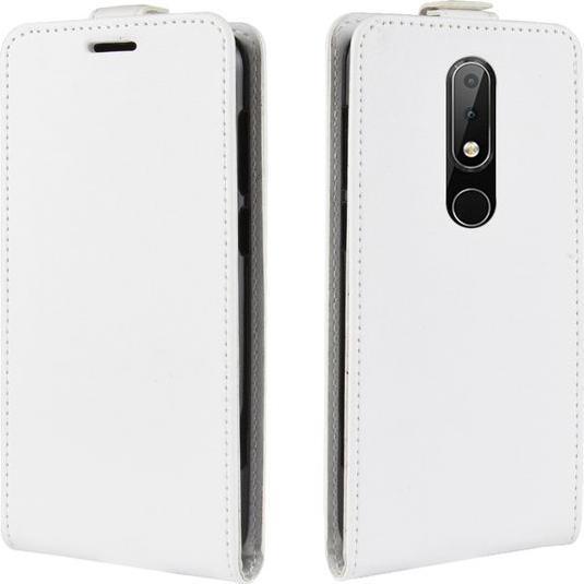 Produktbild MU Classic Crazy Horse Leder Flipcase Series (Nokia 6.1 Plus)
