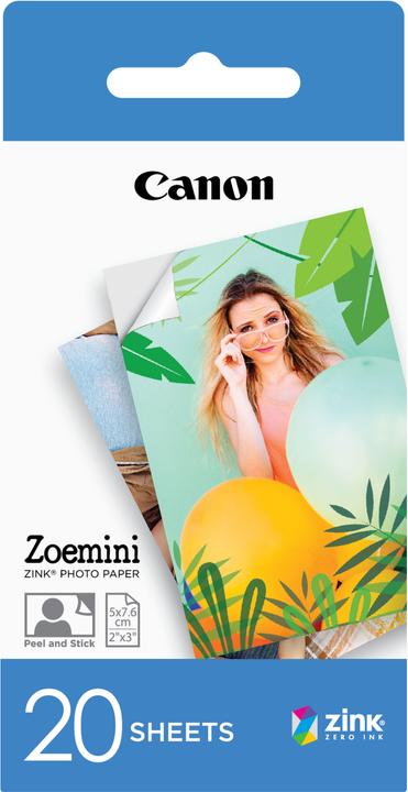 Immagine prodotto Canon Zinco ZP-2030 (Foto (5x7.6cm), 20 x)