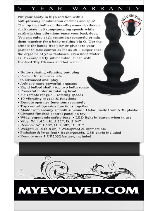 Produktbild Evolved Anal Vibrator "Bumb n Groove"