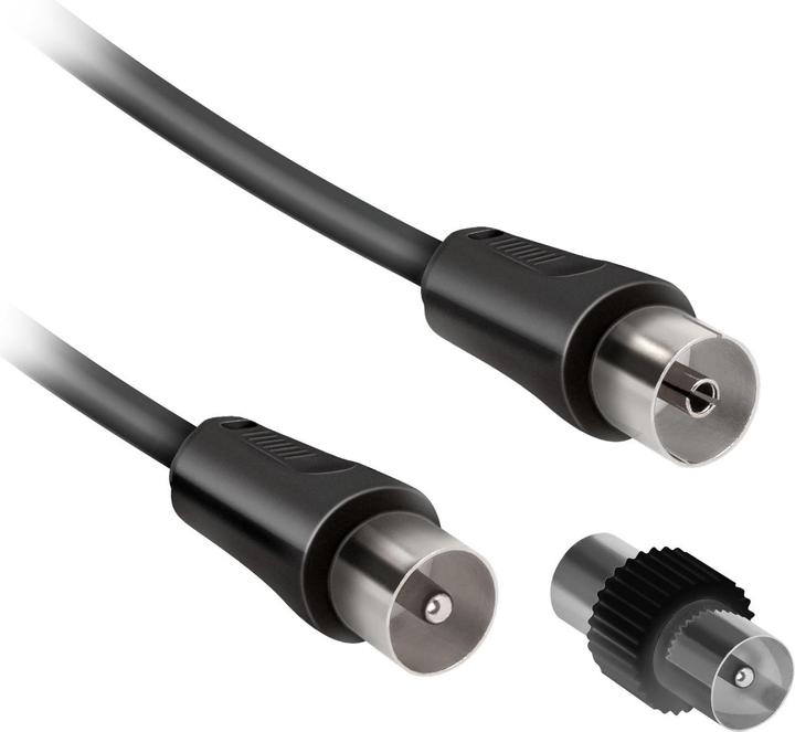 Ekon Male antenna / female cable + adapter 75dB (Antenna cable)
