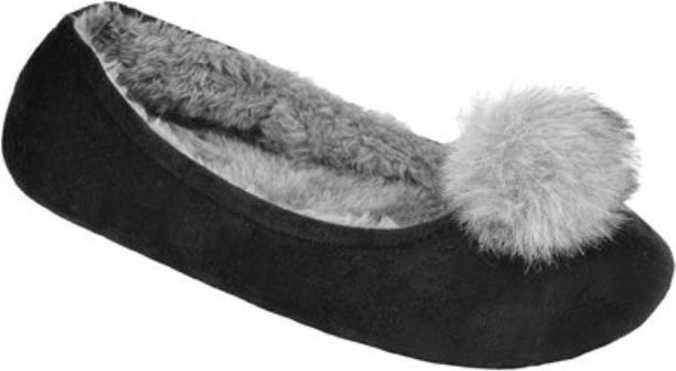 Slumberzzz Pom Pom Ballett Hausschuhe (40.5)