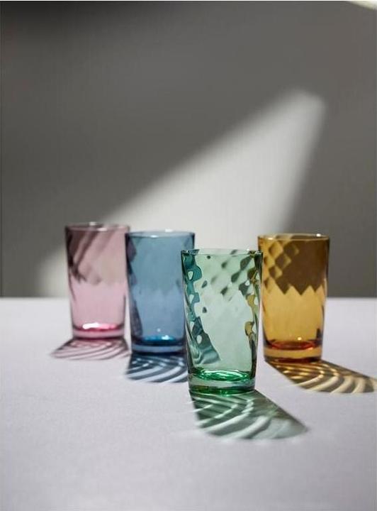 Actual product image Lyngby 40 cl - Glass - Grøn (4.50 dl, 4 x, Long drink glasses)