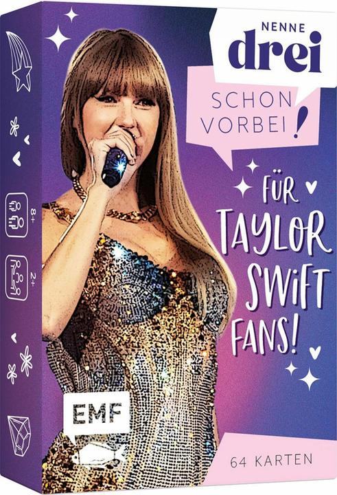 Image du produit jeu de cartes : Nommez trois - déjà fini!... pour les fans de Taylor Swift! (Allemand)