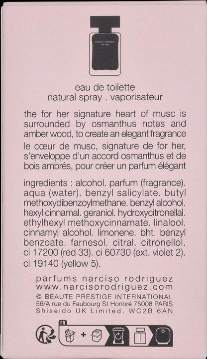Produktbild Narciso Rodriguez For Her (Eau de Toilette, 30 ml)