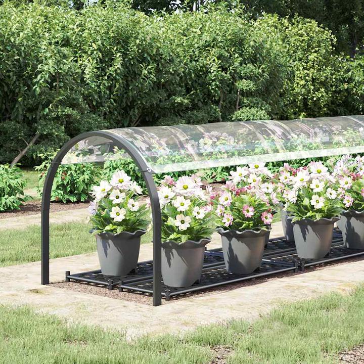 Produktbild VidaXL Transparente Plane mit Ösen 1x4 m PVC durchsichtige Plane