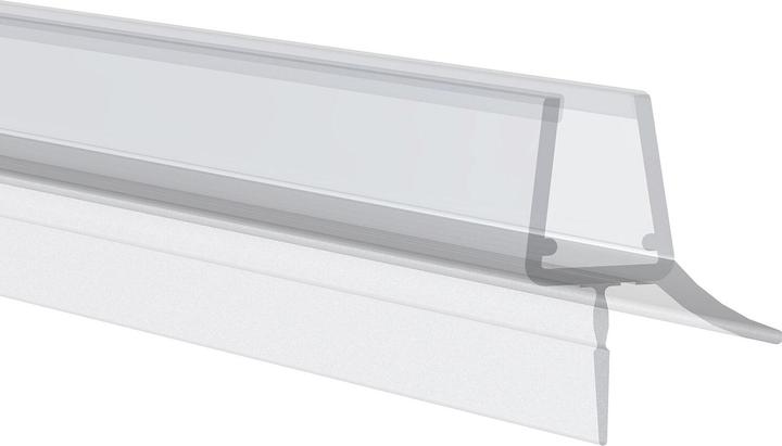 Produktbild Vasalat Duschdichtung 1000mm passt für 6/7/8mm transparent, f. Glastür mit Lippe