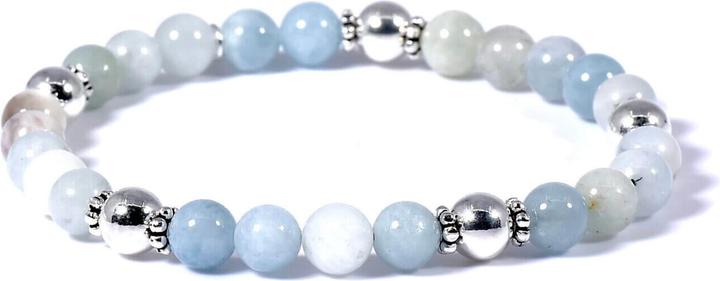 Balibay Banu (18 cm, Edelstein, 925 Sterling Silber, Morganit)