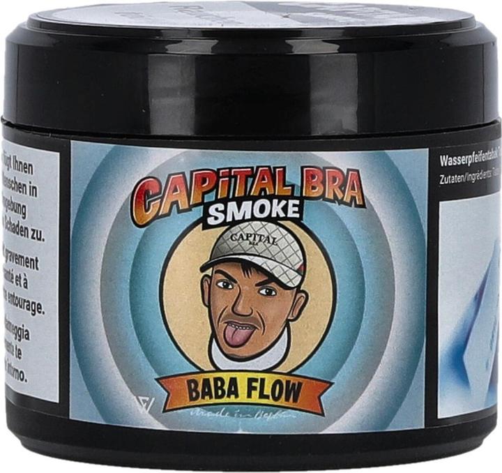 Produktbild Capital Bra Smoke Capital Bra Shisha Tabak - Baba Flow 200g (Früchte)