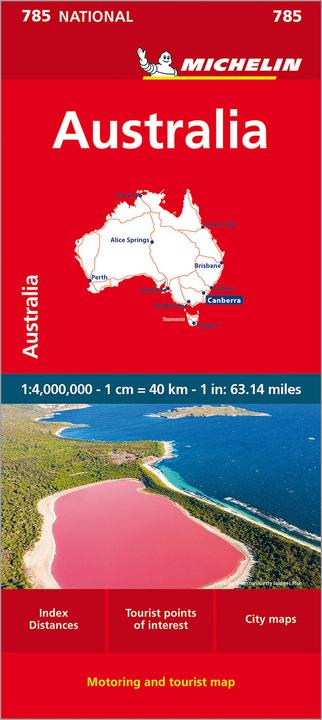 Immagine prodotto Abrams & Chronicle Australia - Carta nazionale Michelin 785