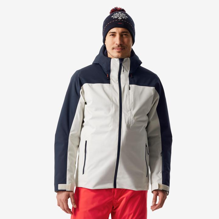 Produktbild Wedze Skijacke Herren warm und wasserdicht - 500 grau/marineblau (XXL)