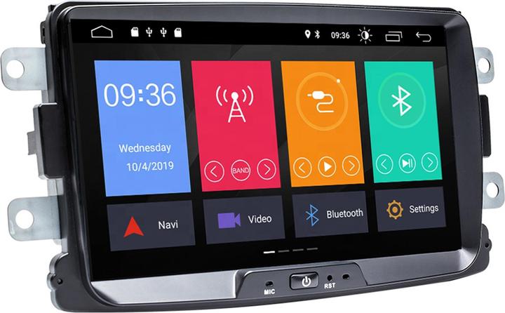 Immagine prodotto PNI Lettore multimediale per auto DAC100 con Android 10, 2 GB DDR3/ROM 32 GB, sistema di