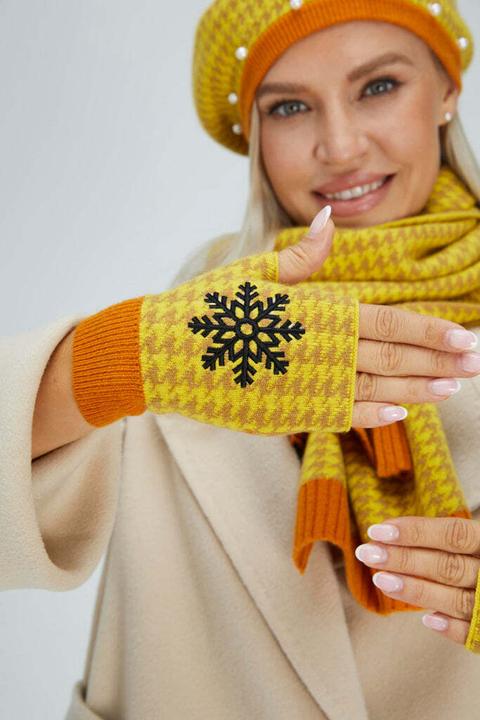 Produktbild Bellemere Gloves Ultra-Chic Fingerless Cashmere Gloves (One Size)