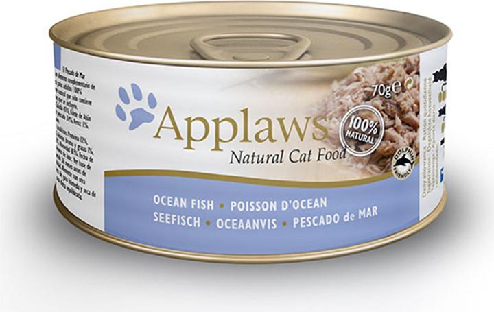 Image du produit Applaws Poissons de l'océan d'étain (Adulte, 24 pcs, 1680 g)