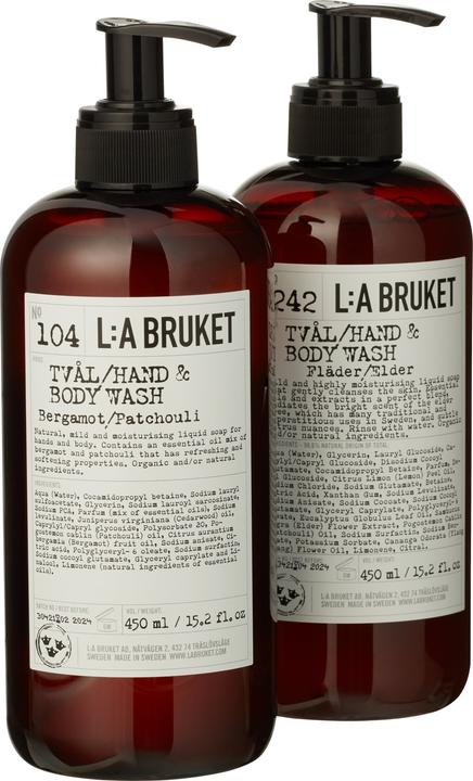 Actual product image L:A Bruket No.104 (Liquid soap, 450 ml)