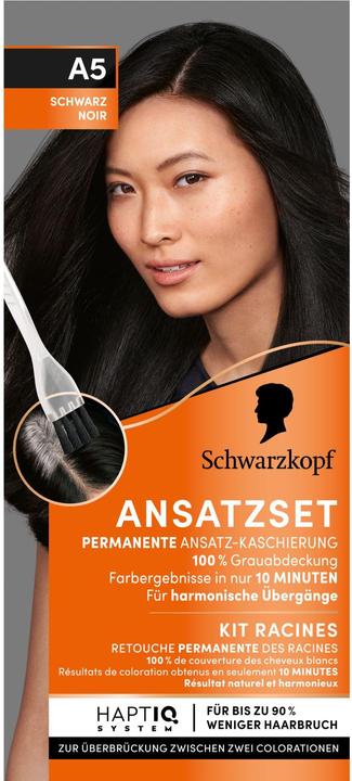 Produktbild Schwarzkopf Ansatzset Ansatz-Kaschierung A5 Schwarz (A5, R5)
