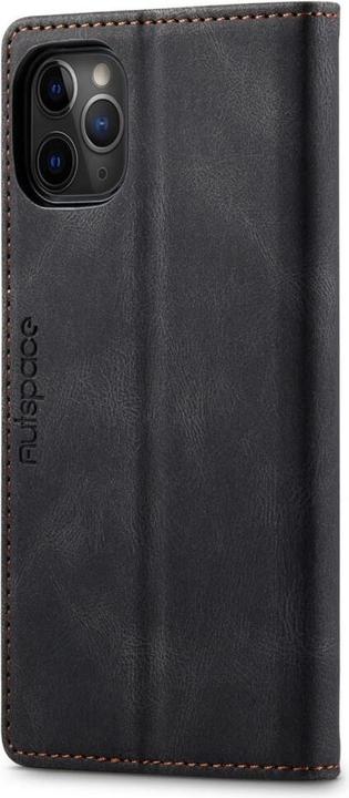 Image du produit Cover-Discount iPhone 11 Pro - Étui flip vintage noir (Apple iPhone 11 Pro)