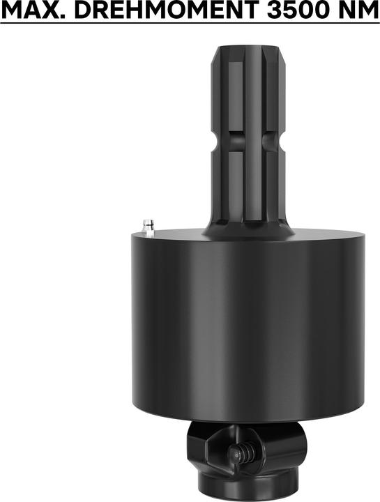 Produktbild Wiltec Zapfwellen Freilaufkupplung 220mm, 1 3/8" AG IG 6 Zahn Vielkeilwelle max. 3500Nm (Traktorzubehör)