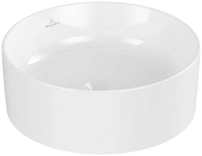 Produktbild Villeroy & Boch V&B Aufsatzwaschtisch COLLARO d= 400mm rund ohne Hahnlochbank we C+ (400 mm, 400 mm)
