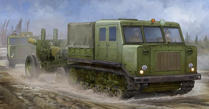Actual product image Trumpeter Russian AT-S Tractor