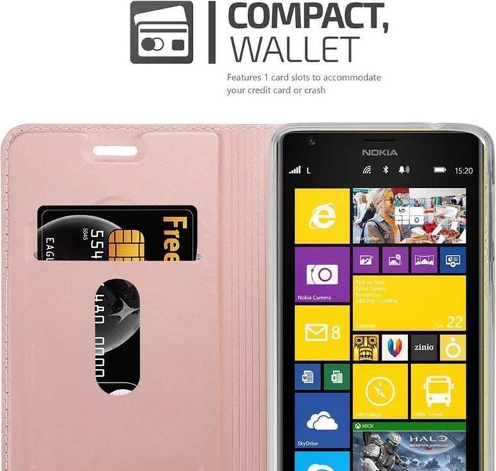 Image du produit Cadorabo Book Classy Style Cover (Nokia Lumia 1520)