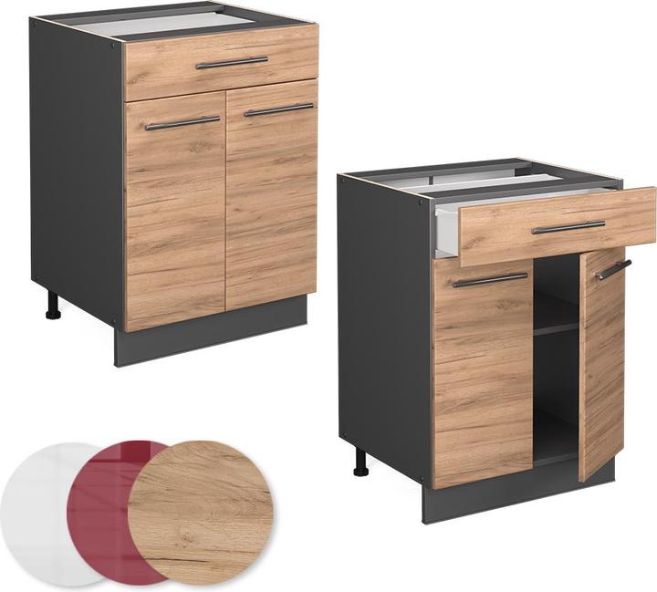 Produktbild Vicco Küchenunterschrank Fame-Line (60 x 52 x 82 cm)