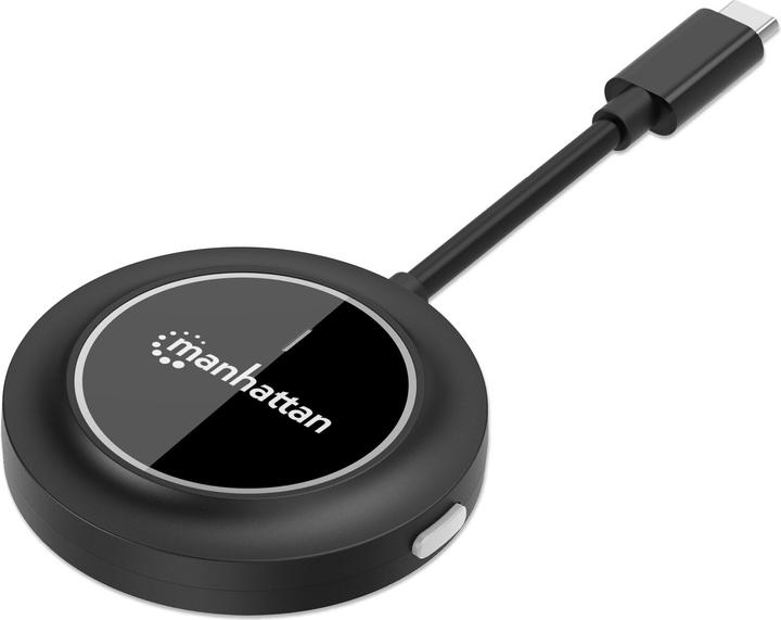 Manhattan 1080p Wireless HDMI-Displayadapter mit USB-C-Sendemodul (30 m, HDCP)
