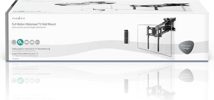 Image du produit Nedis Support TV mural motorisé 37-70 " poids maximum de l'écran supporté : 35 kg pivotant M (Mur, 70", 39 kg)