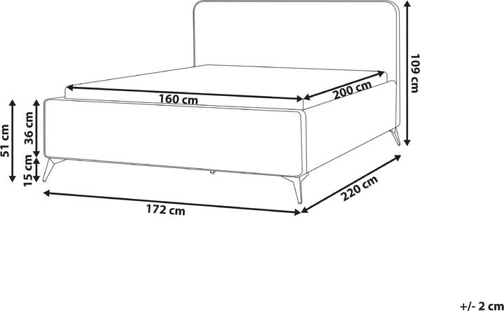 Actual product image Beliani Valognes (160 x 200 cm)