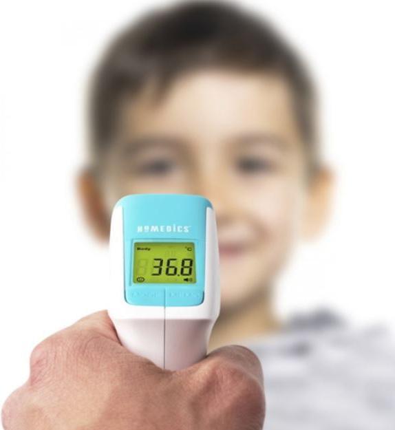 Actual product image Homedics TE-350-EU Non-Contact Infrared Body Thermometer (Non-contact)