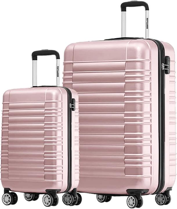 Actual product image Trvlmore 2-teiliges Kofferset mit Rollen (110 l, Hand luggage (up to 50 litres), L (90 - 115l))