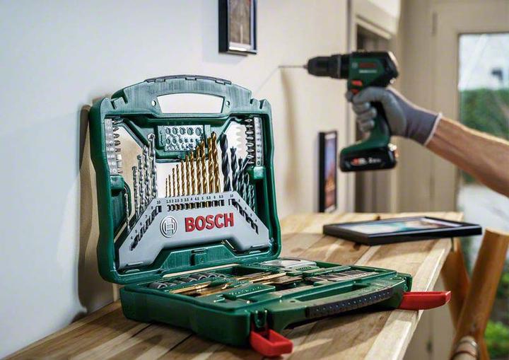 Produktbild Bosch Zubehör X-Line-Titanium Bohrer- und Schrauber-Set, 70-teilig (9 mm, 9.5 mm, 10 mm, 6 mm, 6.5 mm, 7 mm, 7.5 mm, 8 mm, 8.5 mm, 3 mm, 3.5 mm, 4 mm, 4.5 mm, 5 mm, 5.5 mm, 1.5 mm, 2 mm, 2.5 mm)