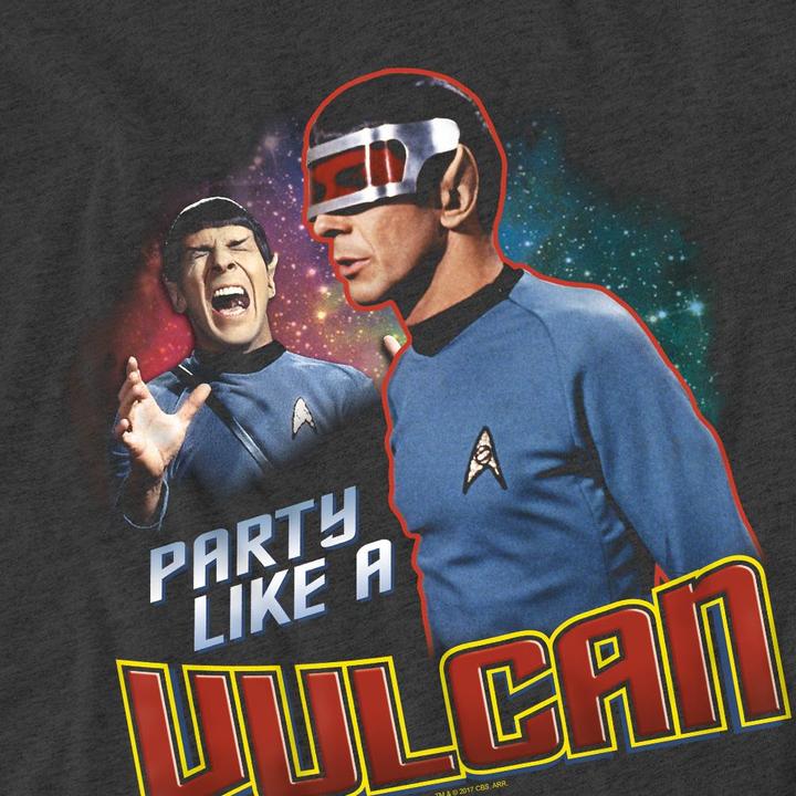 Produktbild Party Like a Vulcan TShirt (L)