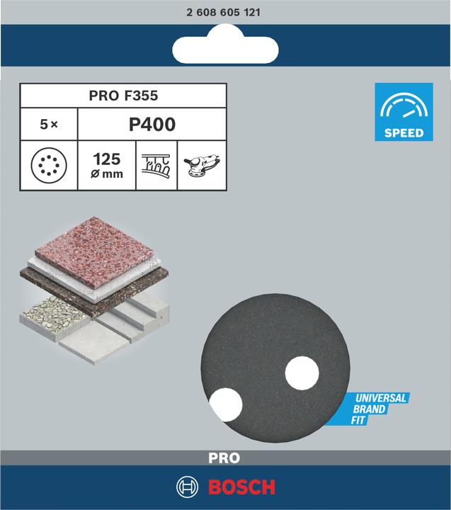 Productafbeelding Bosch Professional Zubehör Pro F355 (400)